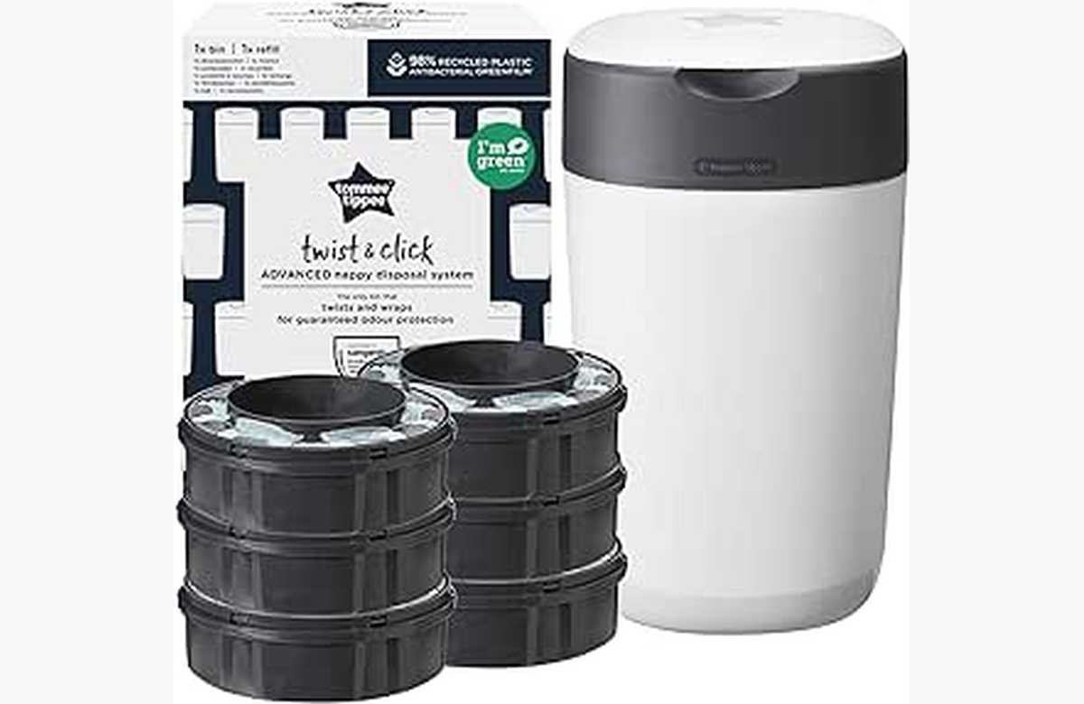 El contenedor eco-friendly que necesitas para mantener los pañales en orden