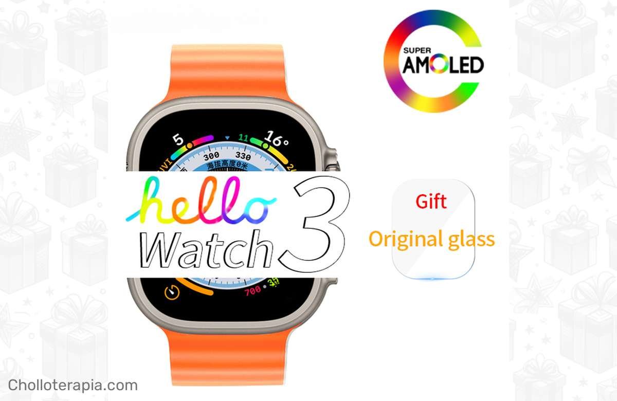 ¡El Smartwatch Hello Watch 3 Plus, lo necesitas en tu vida!