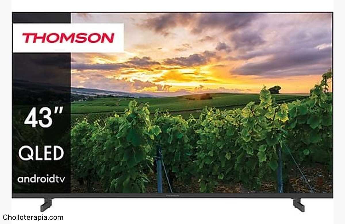 ¡No te quedes sin el televisor QLED Thomson 43QA2S13! ¡Imagen 4K UHD y smart TV en un solo dispositivo! ¡Oferta única, cómpralo ya!
