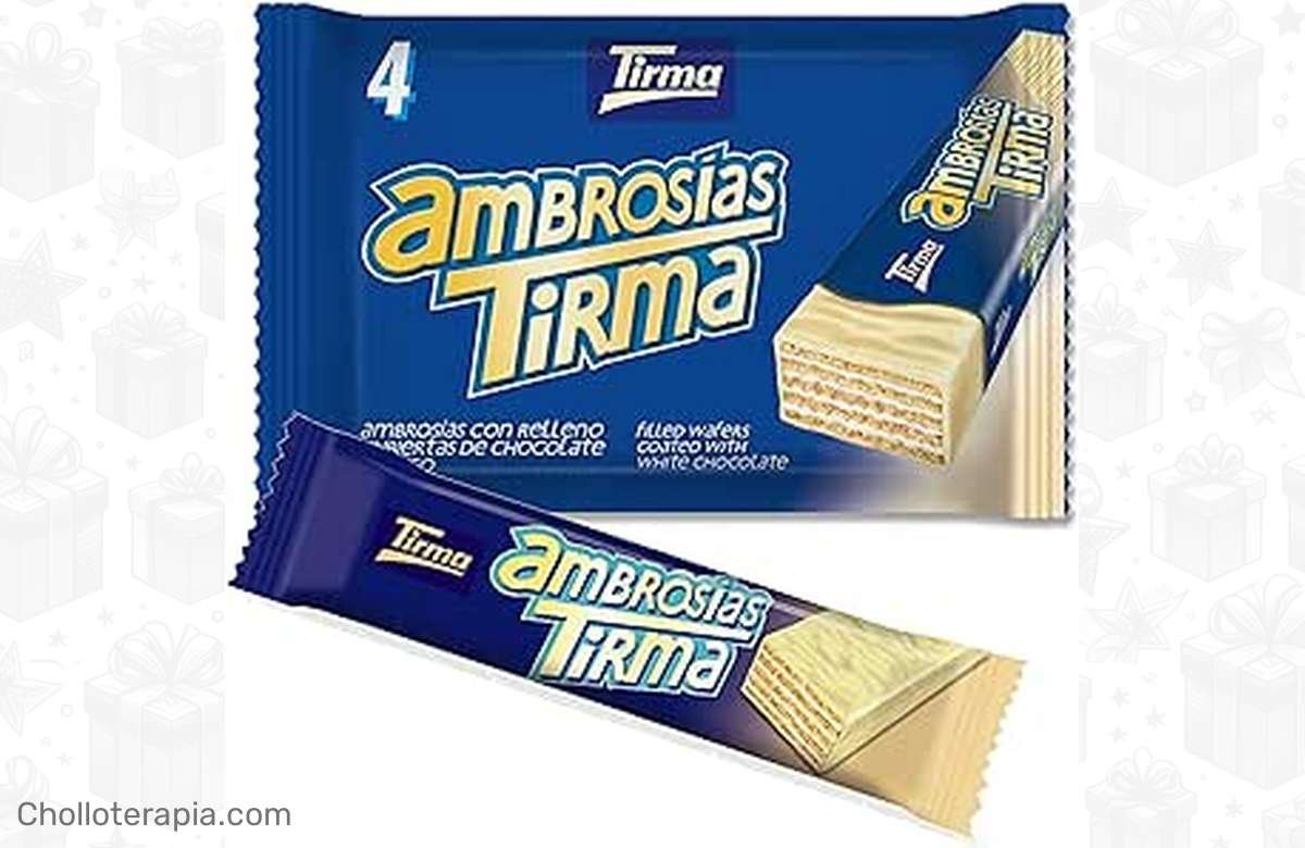 ¡No podrás resistirte a las deliciosas Tirma Ambrosía Cubiertas de Chocolate Blanco!