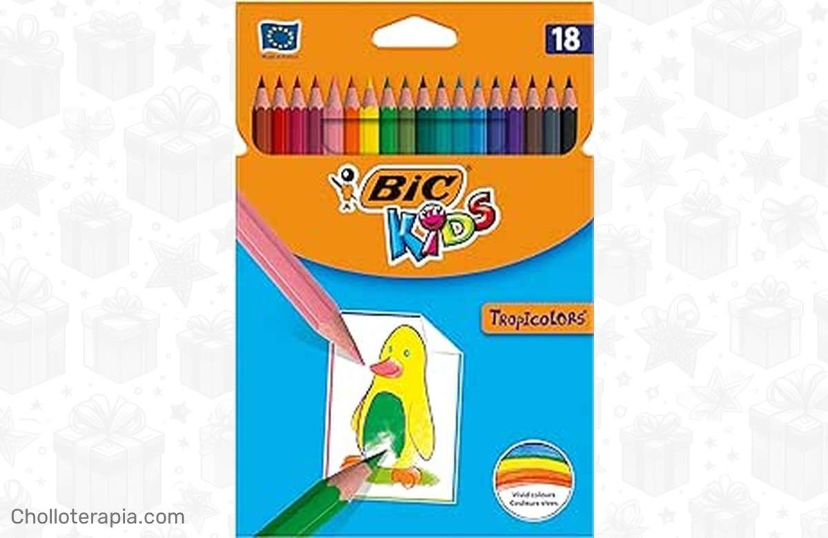 Colorea tus sueños con los lápices Tropicolors de BIC Kids: ¡explosión de colores y diversión!
