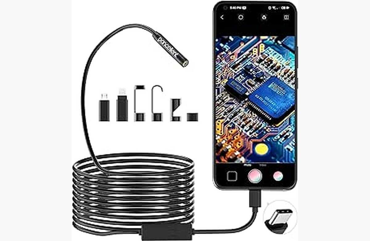 ¡Descubre lo que tus ojos no ven con un descuento del 55% en el HD Endoscopio de Inspección de Serpiente!