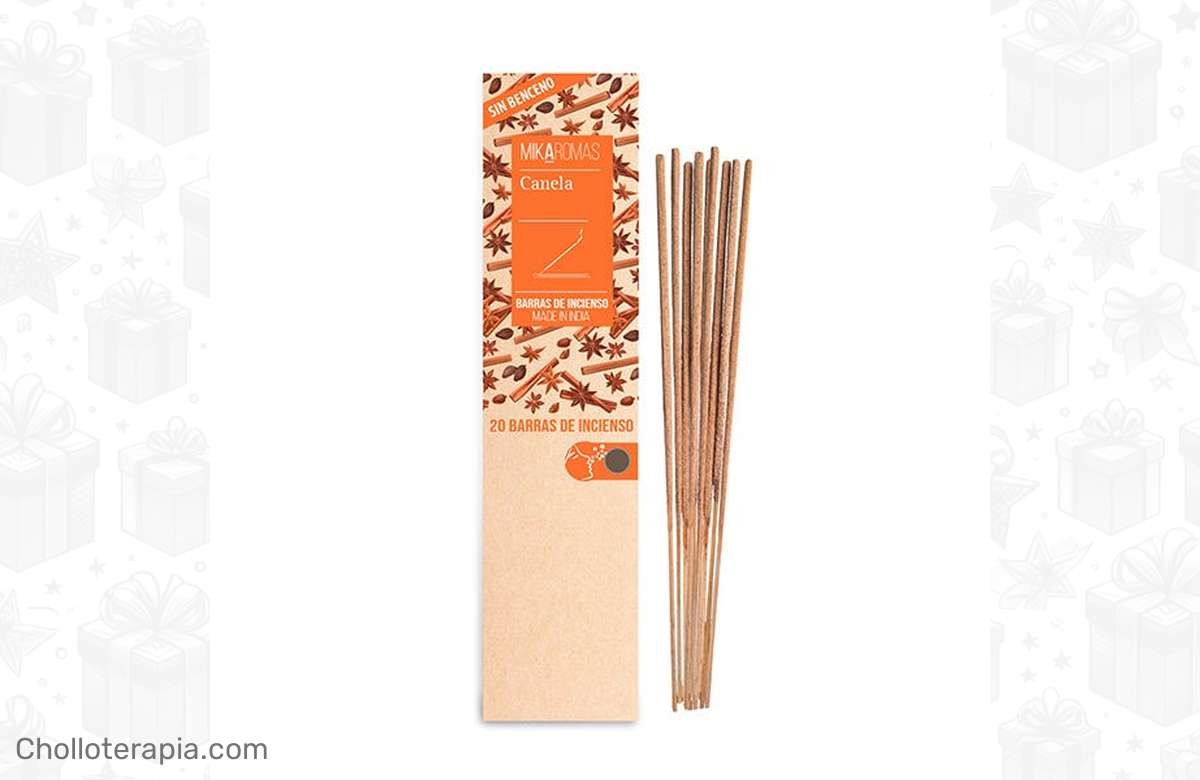 ¡Despierta tus sentidos con el irresistible aroma del pack de inciensos Mikaromas Canela! ¡Aprovecha esta oferta única y despierta tus sentidos al máximo!