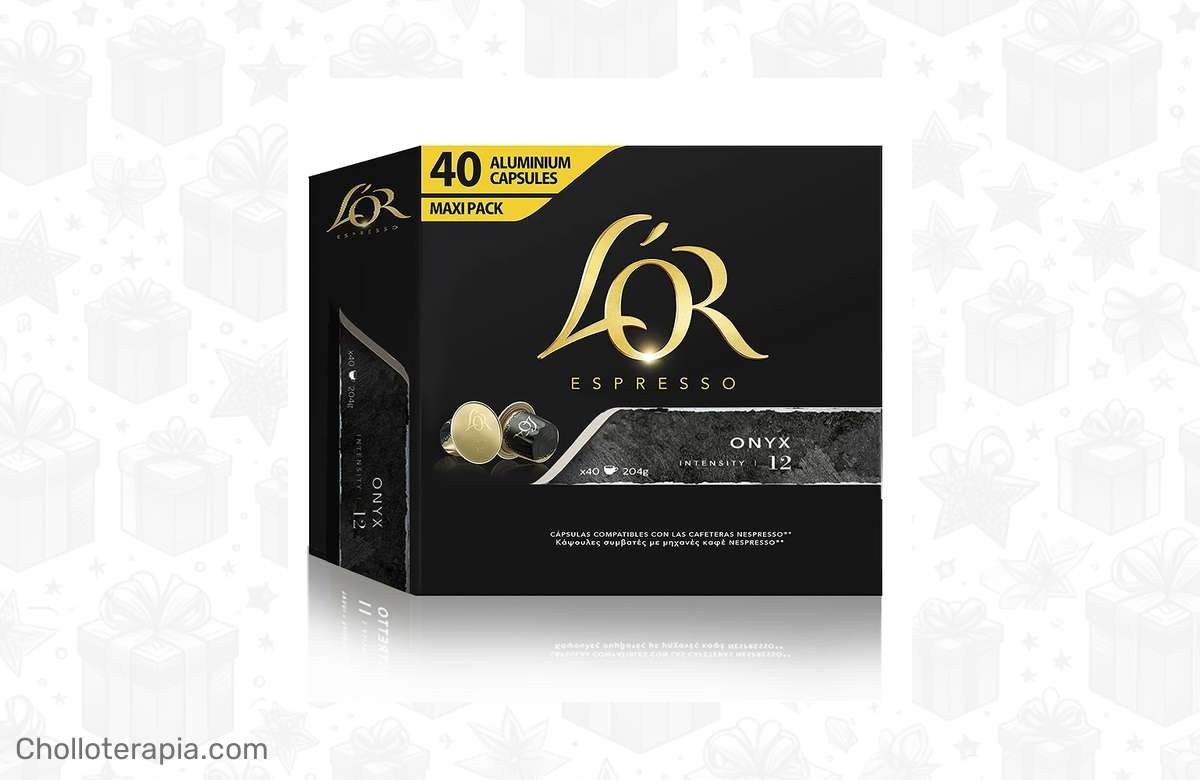 ¡El chollo del año! Onyx L’OR 40 Cápsulas Maxi Pack con un descuento alucinante. ¡Aprovecha ya!