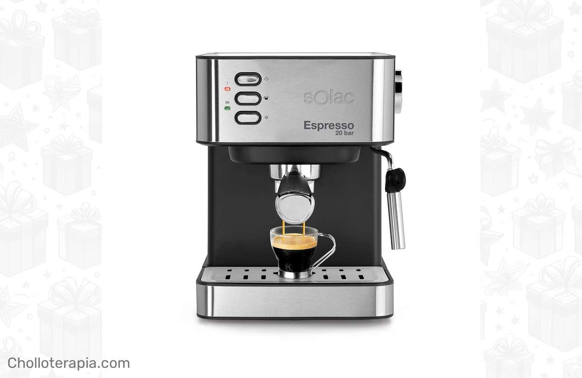 ¡El secreto para un café perfecto y cremoso al alcance de tu mano! – Descubre la Cafetera Espresso INOX 2en1 20 bar ¡Oferta limitada!