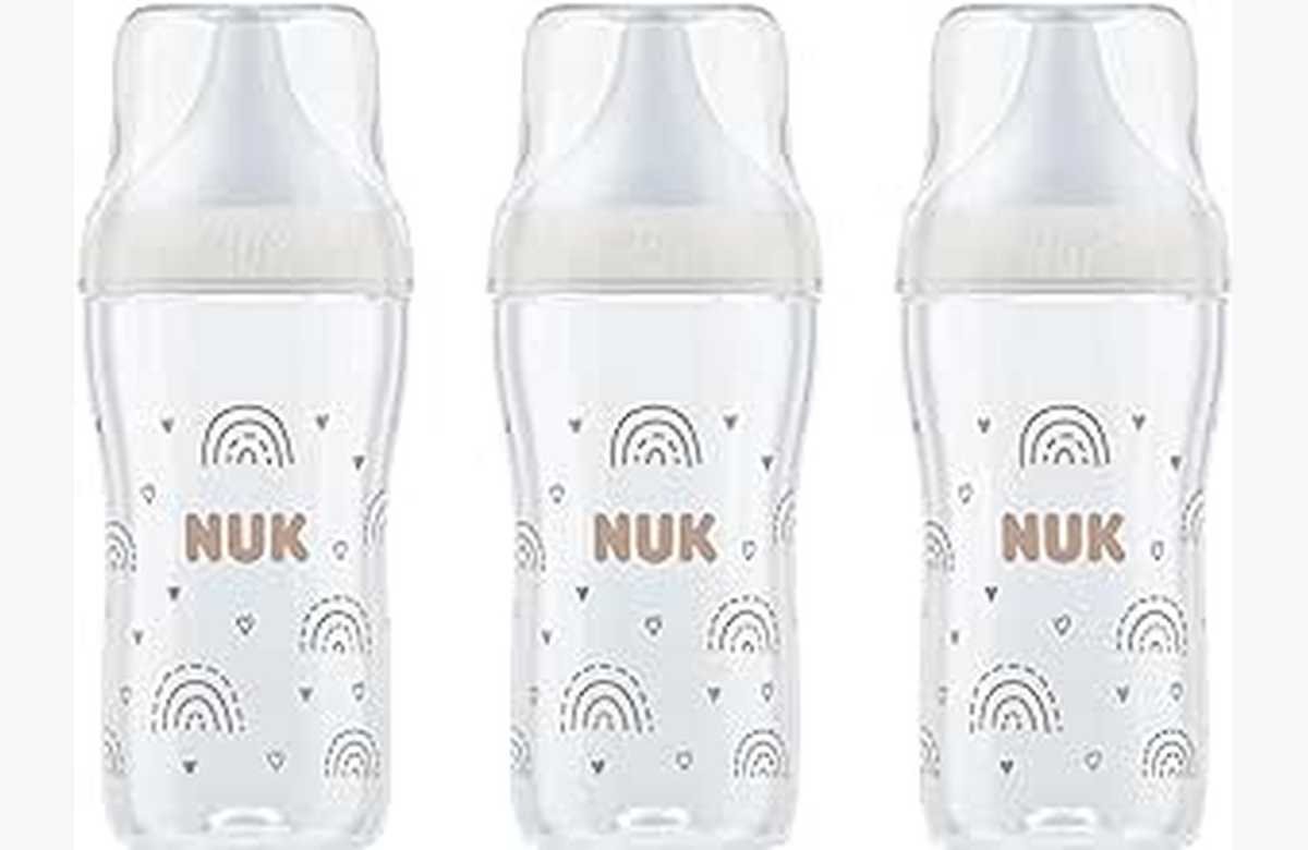 ¡El set NUK Perfect Match: sin BPA y adaptación perfecta para tu bebé! ¡Controla la temperatura y evita el cólico! ¡Solo 3 unidades en oferta única! ¡No te lo pierdas!