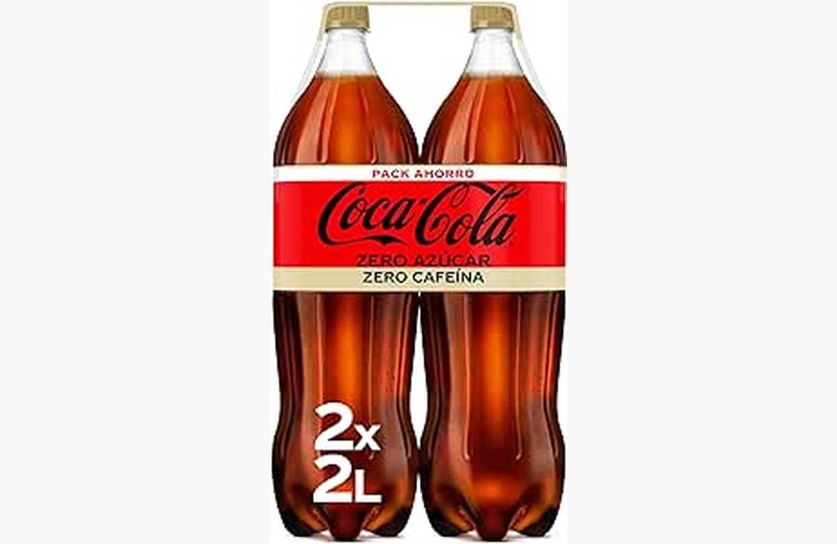 ¡Disfruta de un refresco sin preocupaciones! Coca-Cola Zero Azúcar Zero Cafeína – Pack 2 botellas 2L ahora disponible