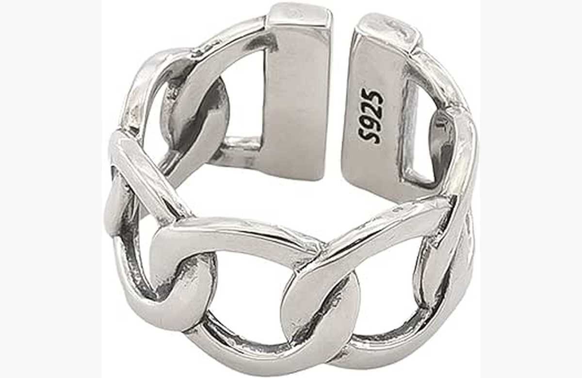 ¡Deslumbra con este anillo de plata de ley 925 a precio de ganga!