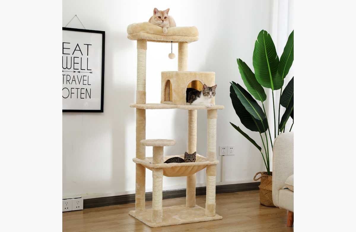 ¡El árbol de gatos más cool que tu minino merece!