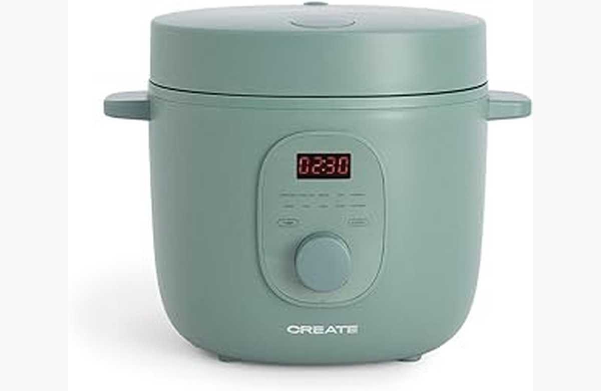 Descuentazo: Arrocera Verde Sage de 2L ¡Cocina sopas, guisos y platos al vapor como nunca antes! ¡Aprovecha este chollo y ahorra dinero ahora mismo!