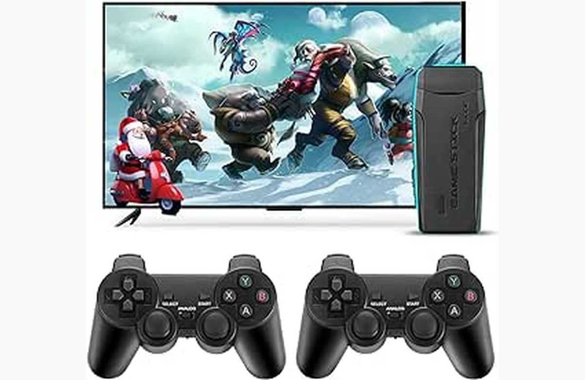 ¡No dejes escapar esta increíble oferta de la Consola de Juegos Retro con 20000 juegos incorporados! Llévala contigo a donde quieras, ¡Diviértete sin límites!