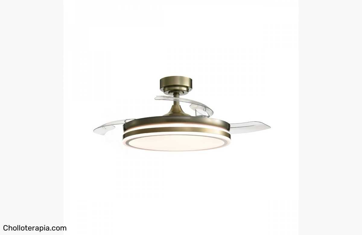 ¡Aire fresco al mejor precio! Descubre el Ventilador de techo Akunadecor Costa L Dorado y disfruta de potencia y ahorro en tu hogar