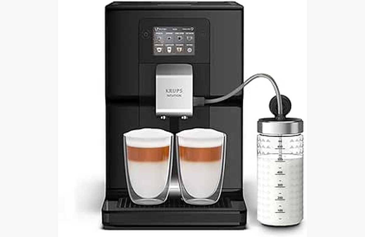 ¡Ahorra tiempo y disfruta del café perfecto al instante con la nueva Krups Intuition Preference EA8738!
