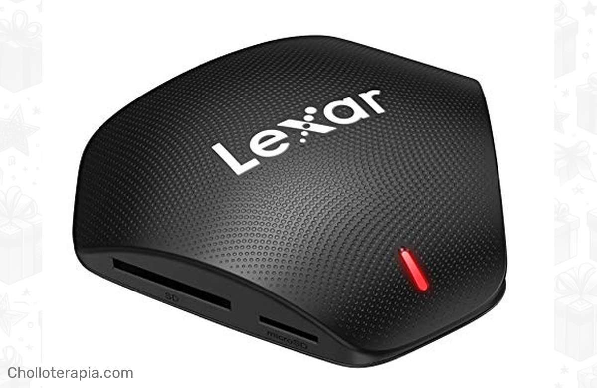 ¡Libera espacio y disfruta de tus recuerdos al máximo con el Lector USB 3 en 1 Lexar Professional!