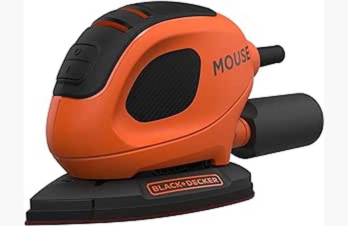 ¡Lijadora Mouse BLACK+DECKER: el arma secreta para tu bricolaje!