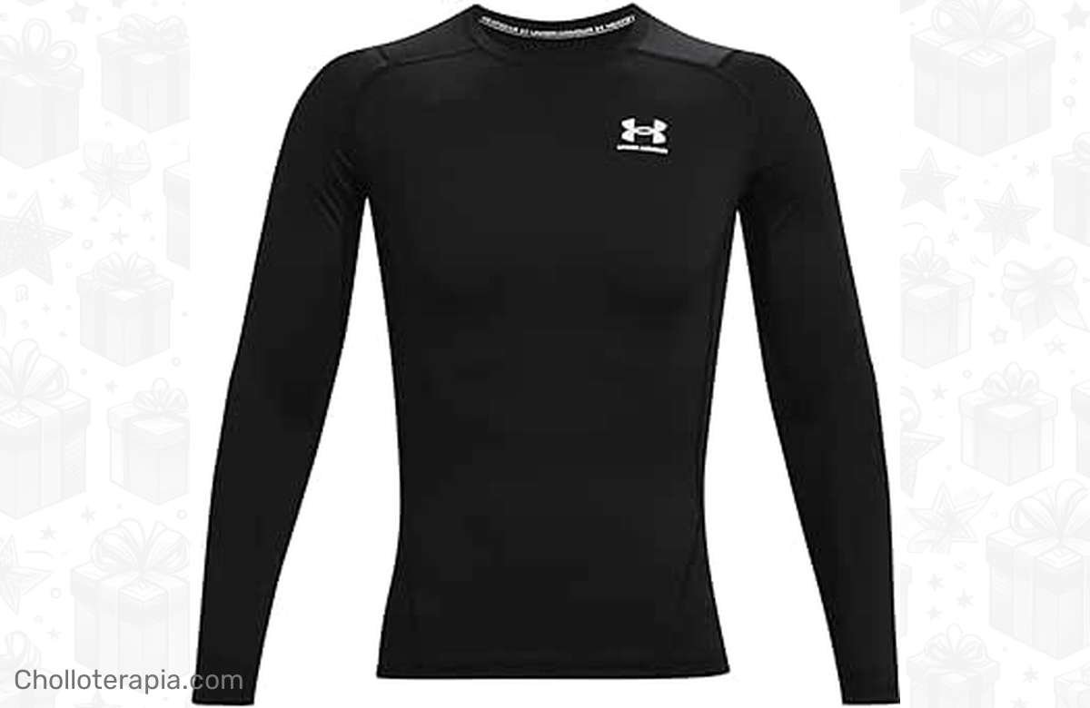 Potencia tus entrenamientos con la camiseta Under Armour HG Armour Comp LS de manga larga