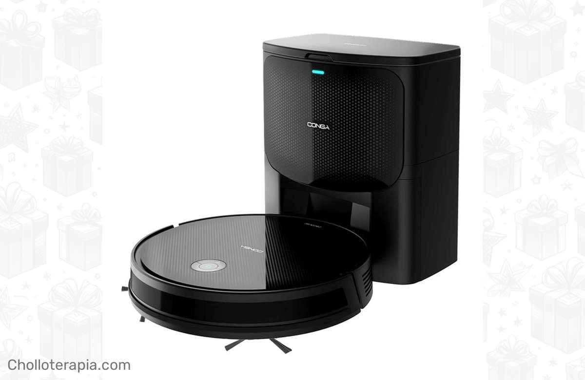 ¡No pierdas la oportunidad de tener el Robot aspirador Conga 2499 Ultra Home Titanium 4 en 1 al mejor precio! Limpieza fácil y sin esfuerzo ahora al alcance de tu mano.