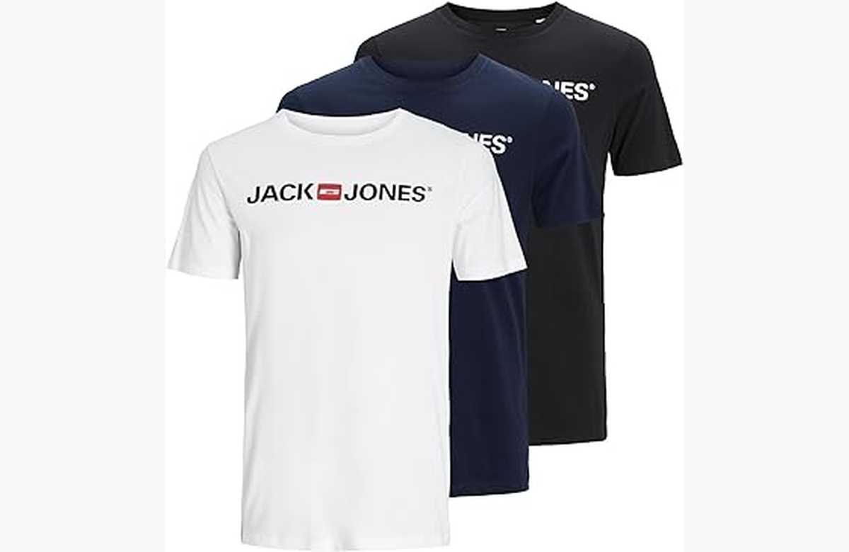 ¡Aprovecha el ofertón! Camiseta Jack & Jones Jjecorp Logo, calidad top a precio de locura