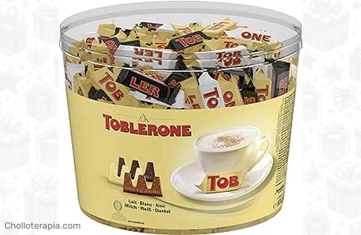 ¡No te pierdas el chollo del siglo! Toblerone Surtido de Mini Chocolate Suizo con descuento de infarto. ¡No podrás resistirte a probar su irresistible variedad de sabores!
