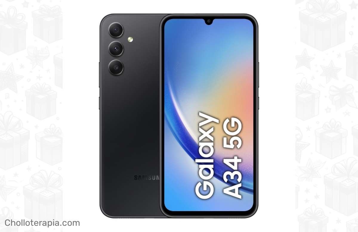 ¡No te pierdas esta oportunidad única! Samsung Galaxy A34 5G 128GB + 6GB RAM – Negro con descuento de locura