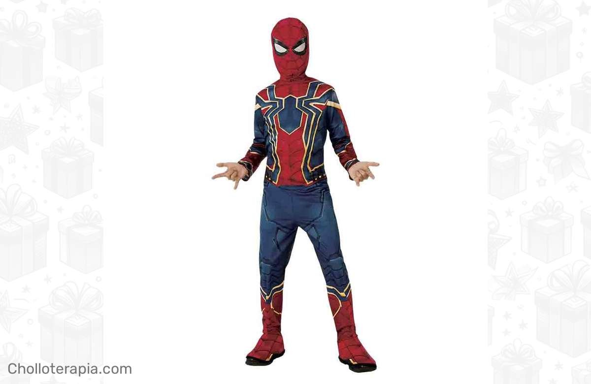 ¡No te puedes perder el disfraz de Iron Spider para niños a precio de risa este Halloween!