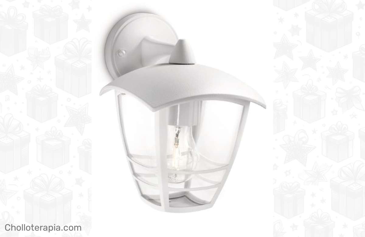 ¡No te quedes en la oscuridad! Lámpara de pared Philips My Garden Creek, ¡ahora a un precio irresistible!