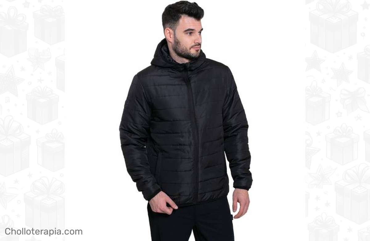 ¡No te quedes sin la chaqueta acolchada negra más barata del año! ¡Corre antes de que se acabe!