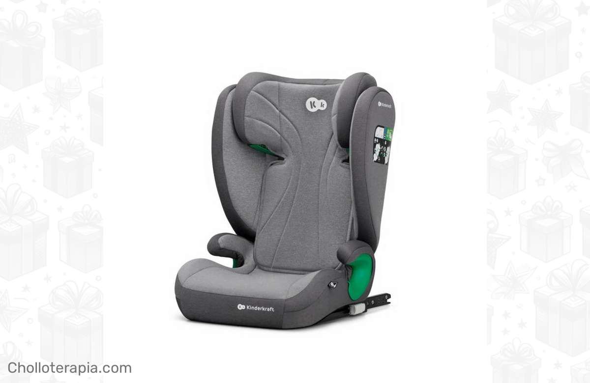 ¡No te quedes sin la silla coche Kinderkraft JUNIOR FIX, la mejor oferta del mercado!