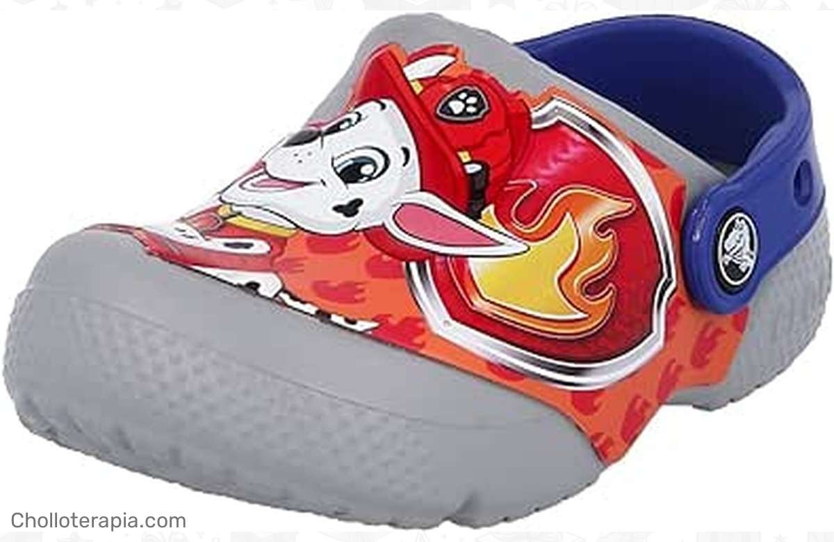 ¡No te quedes sin los Crocs FL Paw Patrol Patch Clog T para niños a precio de locura!