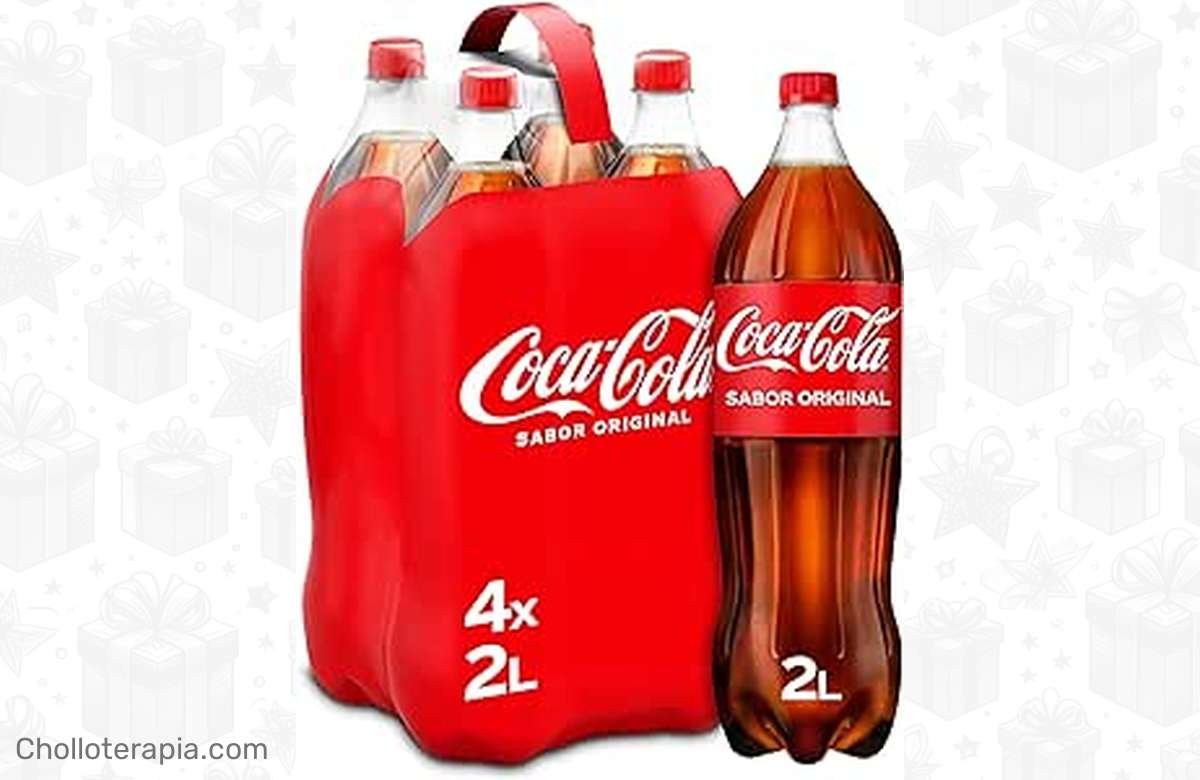 ¡No te quedes sin probar el refresco del año! Pack 4 botellas de Coca-Cola Original con súper descuento ¡solo por tiempo limitado!