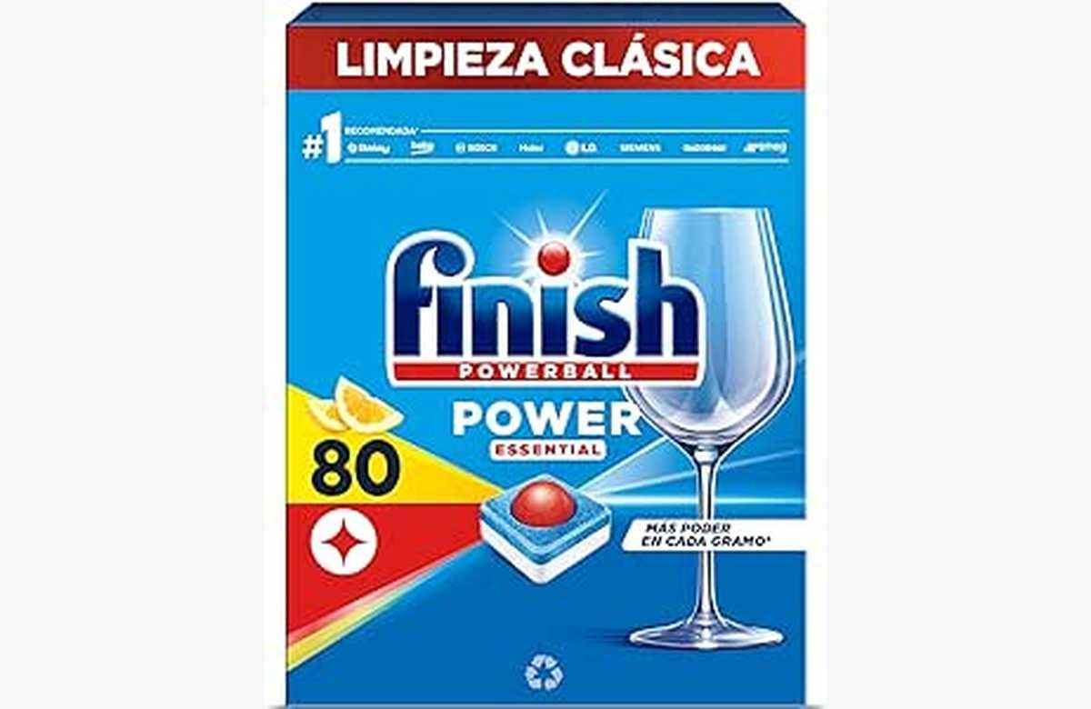 Consigue un lavavajillas brillante con las Pastillas Finish Powerball Power Essential ¡Aprovecha el descuento!