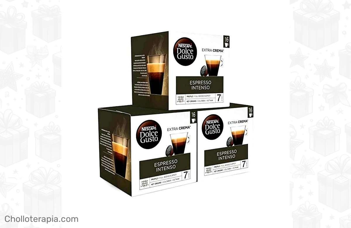 ¡Oferta arrasadora! Café Espresso Intenso Dolce Gusto con 48 cápsulas a un precio increíble