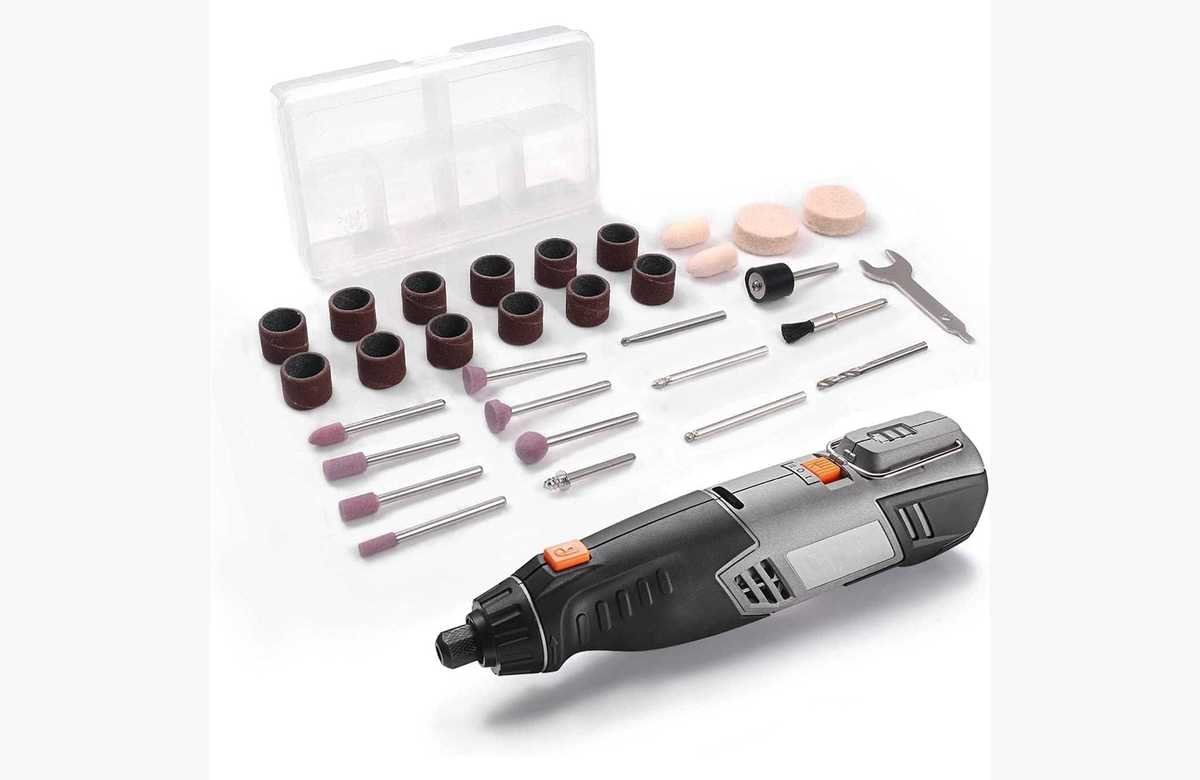 ¡No te pierdas esta increíble oferta! Herramienta Rotativa Inalámbrica de 4 V con 2 Velocidades Variables: Descuento alucinante y potencia desenfrenada. ¡Compra ahora!