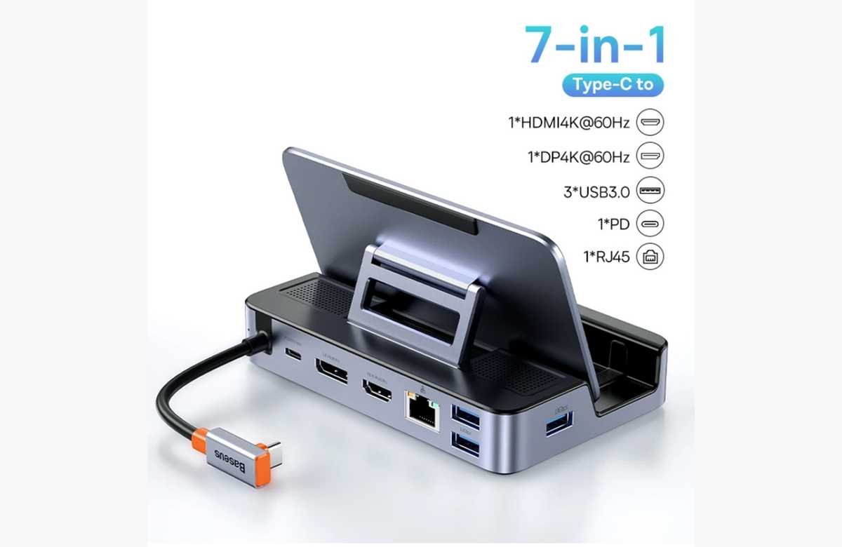 ¡Potencia y versatilidad al máximo! Baseus USB C HUB: HDMI 4K, Gigabit, USB 3.0 ¡No te pierdas esta oferta única!