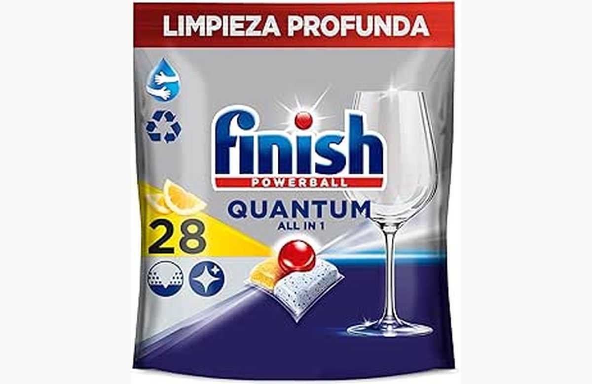 ¡Descuento explosivo! Ahorra en grande con Finish Powerball Quantum All in 1 Pastillas para lavavajillas – ¡No te lo pierdas!