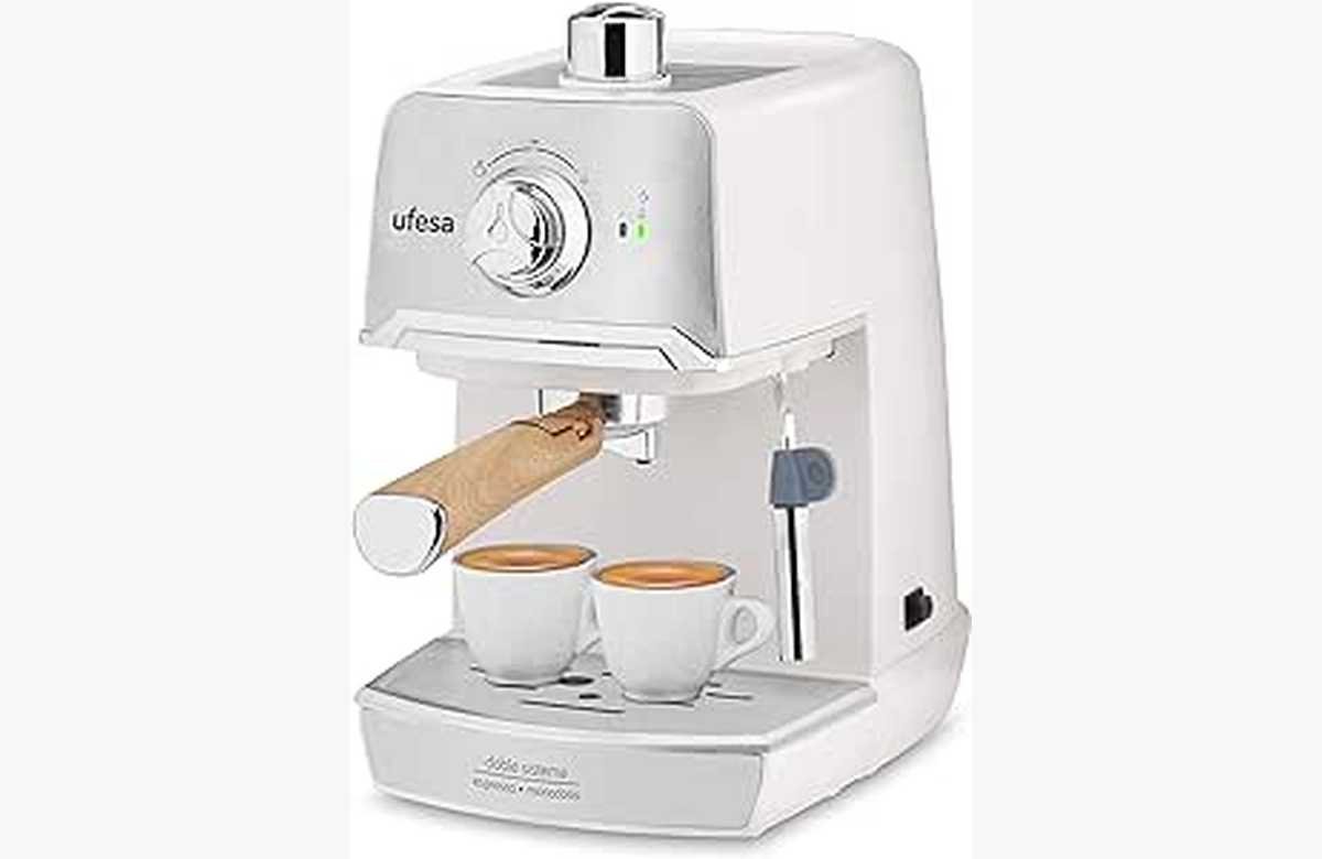 ¡Cafetera Ufesa CE7238 Cream al mejor precio! ¡No dejes pasar esta oferta especial!
