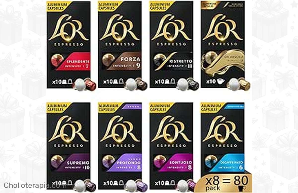 ¡Saborea 80 cápsulas de café L’OR Espresso con intensos sabores del 6 al 11 y aprovecha esta oferta irresistible!