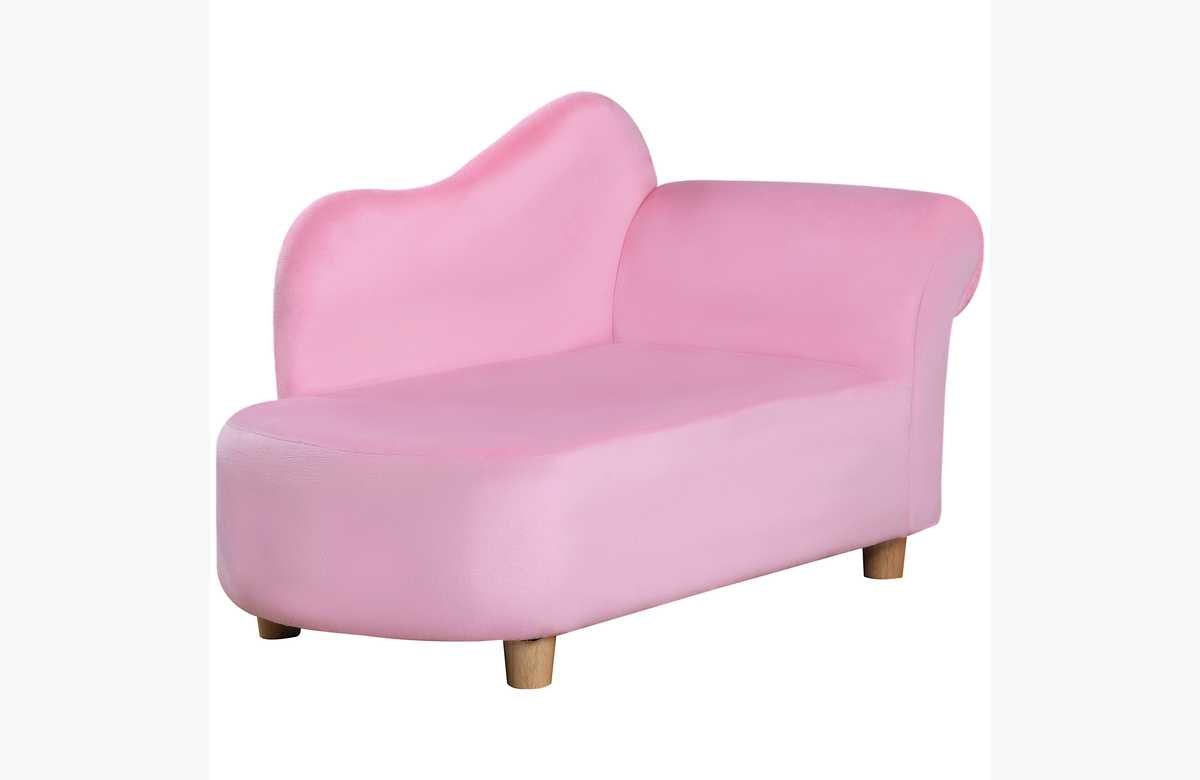 ¡Haz feliz a tu peque con este cómodo sillón infantil rosa!