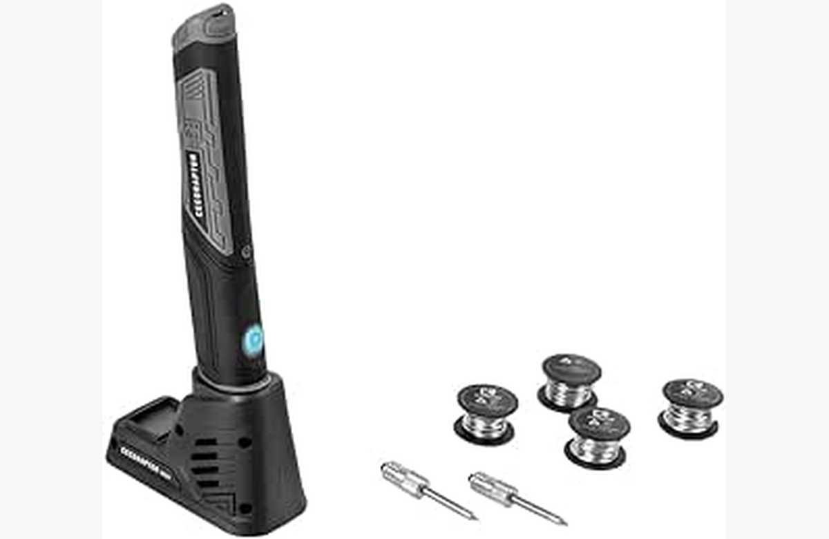 ¡Dile adiós a los cables! Soldador sin cables CecoRaptor con 1500mAh en oferta hoy. ¡Aprovecha ahora!