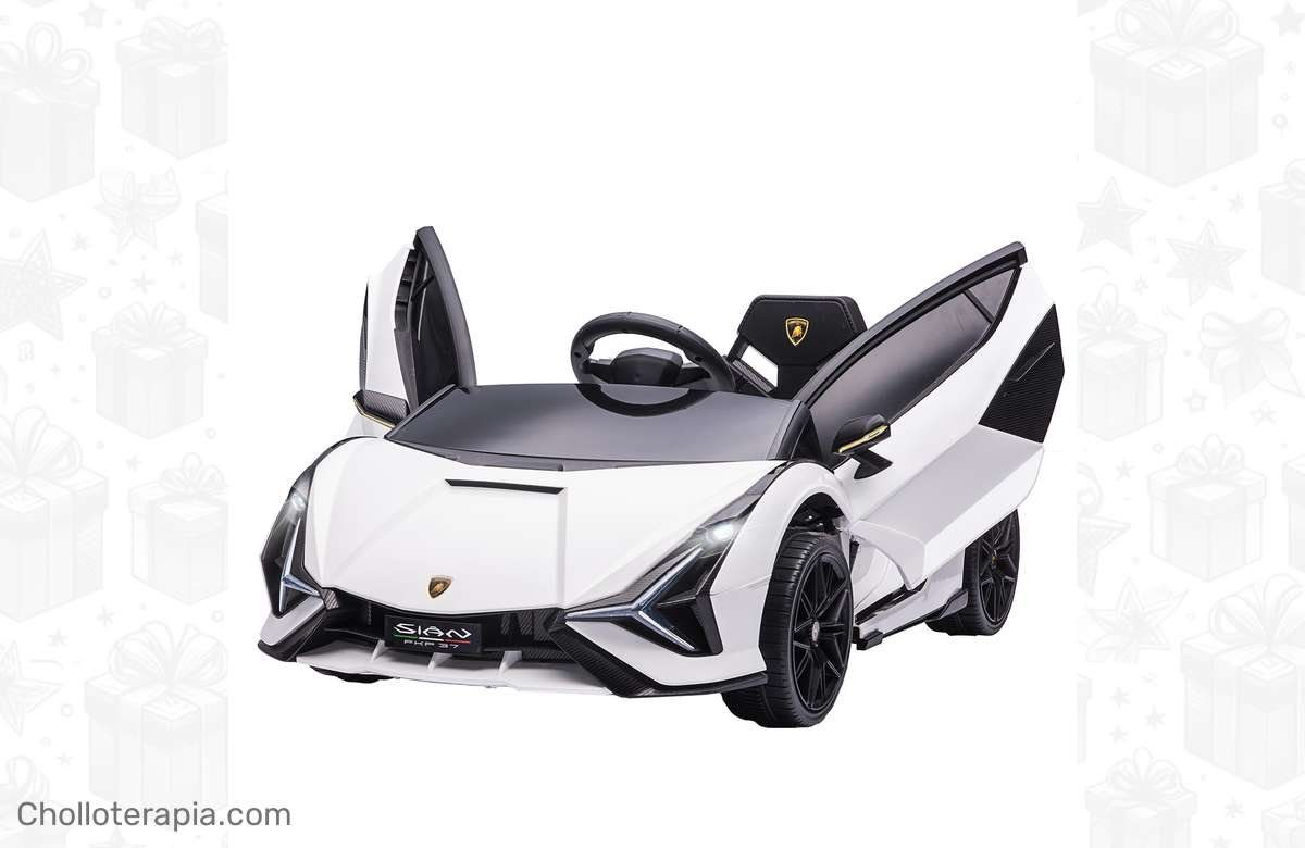¡Sorpréndete con el alucinante Lamborghini eléctrico para peques y diviértete al máximo!