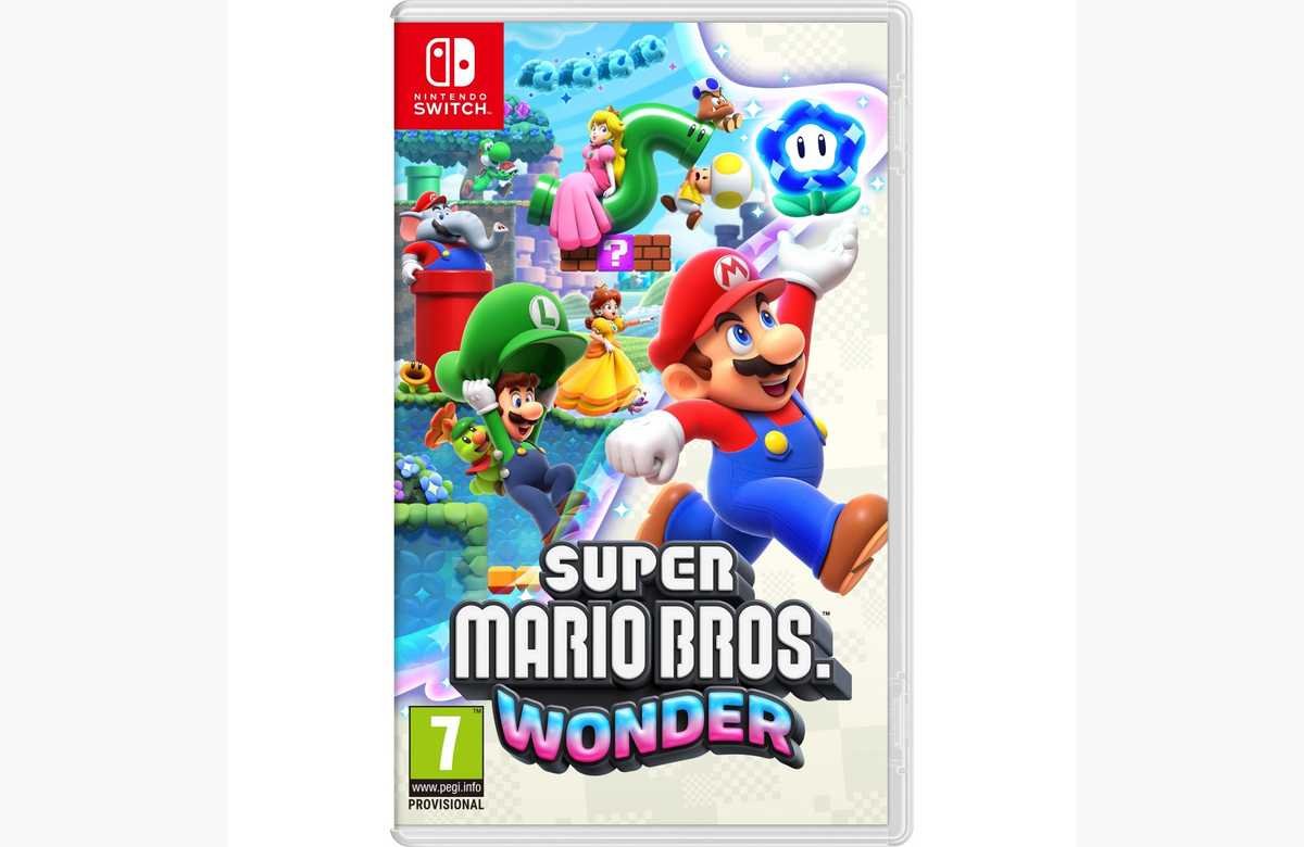 ¡Chollazo de Super Mario Bros. Wonder para Nintendo Switch! ¡Vive la mejor aventura de tu vida y disfruta de horas de diversión! ¡Aprovecha esta increíble oferta ahora!