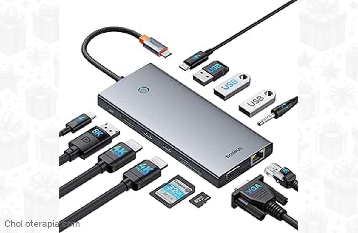 ¡Transforma tu espacio de trabajo con la docking station USB C Baseus!