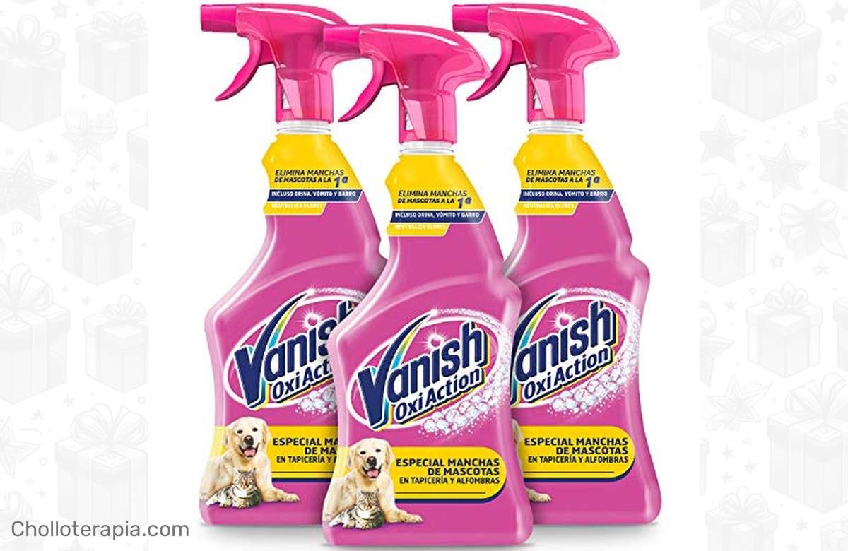 Adiós a las manchas de mascotas con Vanish Oxi Action, ¡Atrapa la oferta!