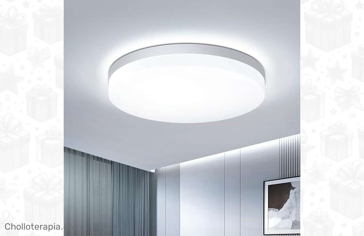 Ahorra un 36% en el Plafón LED Redondo de EASY EAGLE y transforma tu hogar en un paraíso luminoso