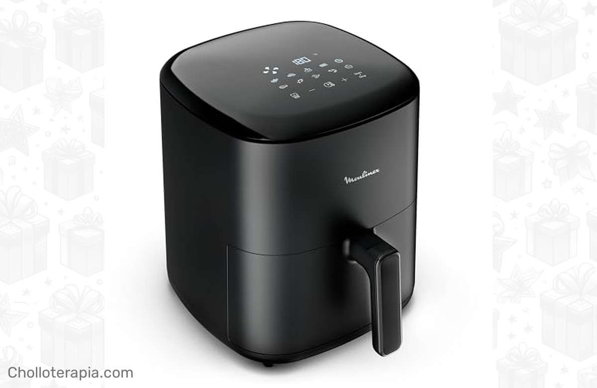 Cocina como un chef con la freidora de aire Moulinex Easy Fry Max. ¡Ahorra tiempo y energía en cada comida!