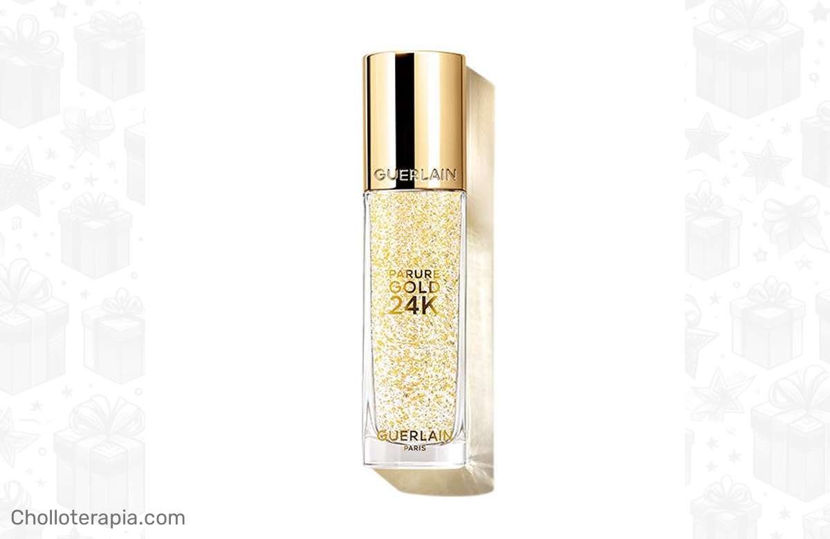 Consigue el look perfecto con la nueva prebase de maquillaje de Guerlain Parure Gold 24K