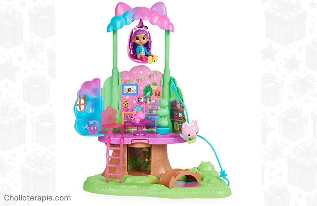 Consigue la Casa del Árbol de Hadigata de La Casa de Muñecas de Gabby a precio de ganga. ¡No te lo pierdas!