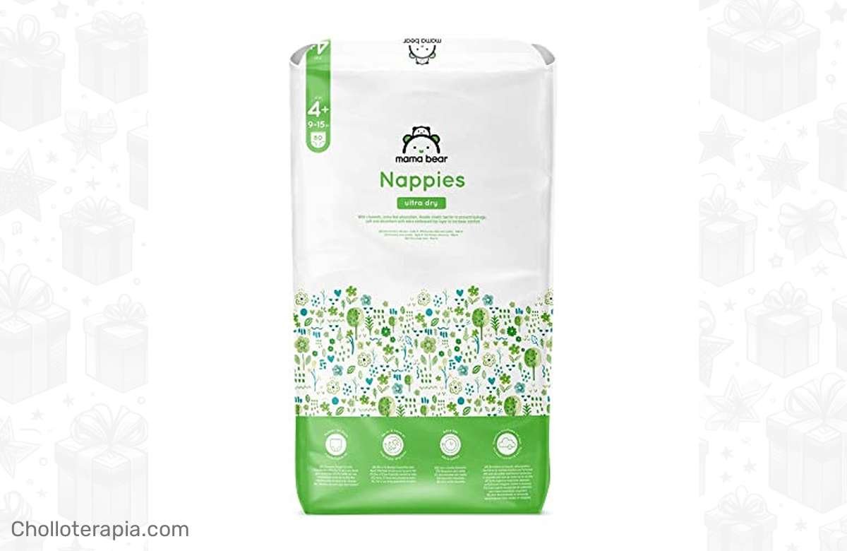 Consigue los nuevos pañales ultra-secos Mama Bear Talla 4+ ¡Calidad y comodidad para tu bebé! ¡Compra ya!