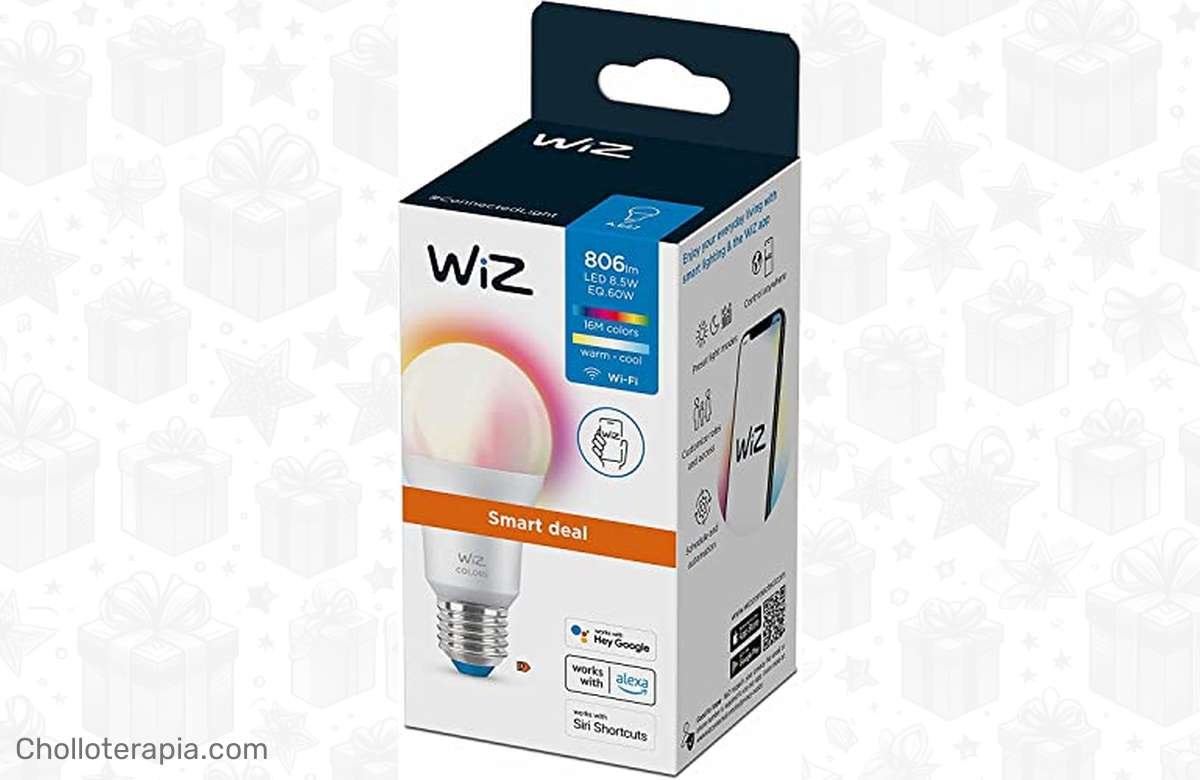 Controla la magia del color en tu hogar con WiZ, la bombilla inteligente Wi-Fi