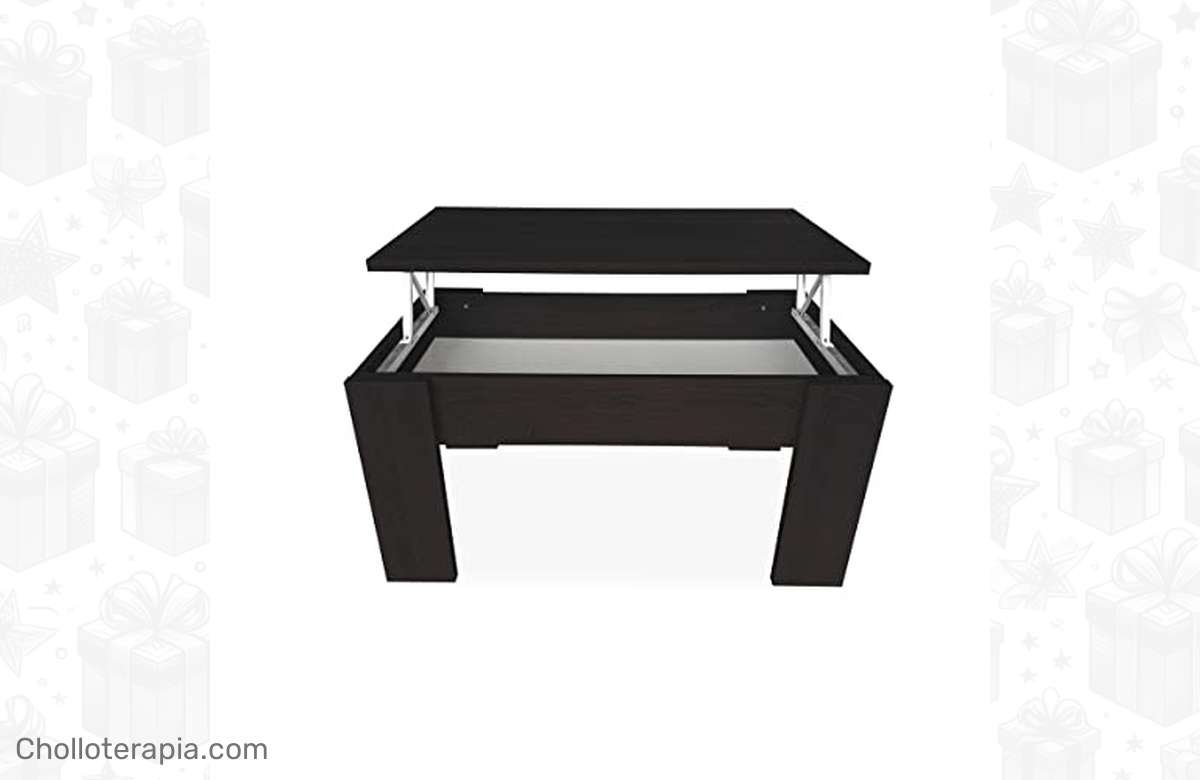 Dale altura a tu salón con la Mesa de Centro Elevable Somnia Descanso: ¡No te pierdas esta oferta y moderniza tu hogar!
